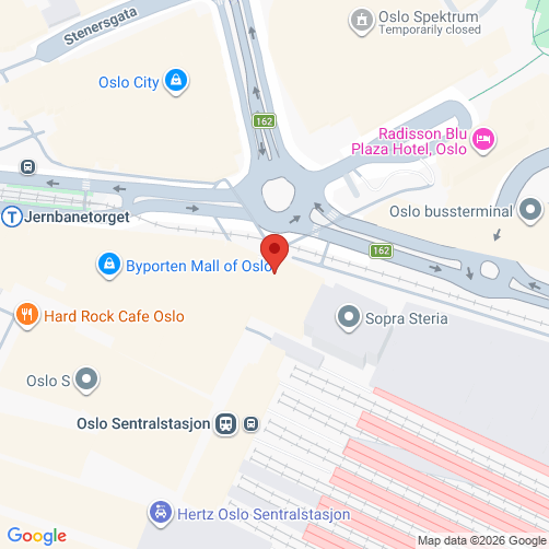 خريطة لـ (Oslo)
